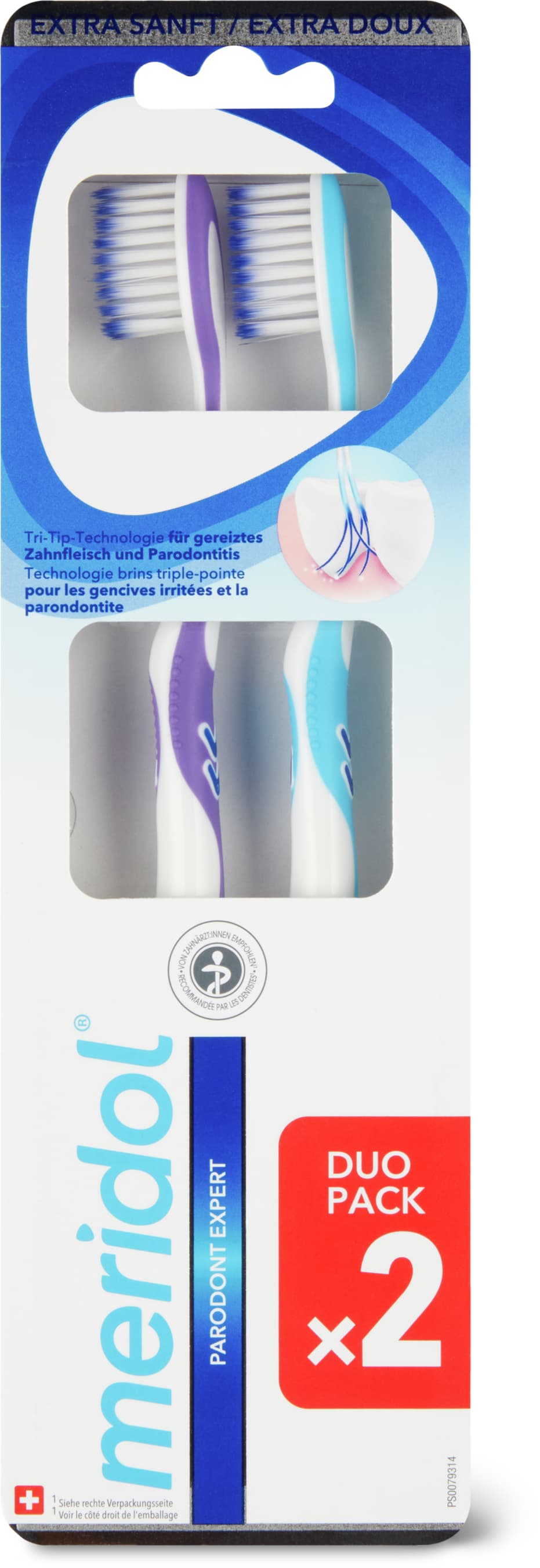 Meridol Spazzolino da denti extra delicato